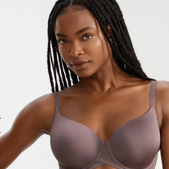 NWT WACOAL Ultimate Side Smoother T-Shirt Bra Sparrow Colored Size 38DDD ๐ - Picture 1 of 15